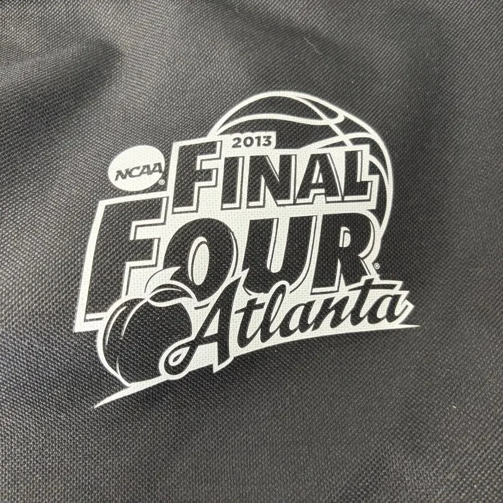 Coke Zero Medium Sized Black Red Logo Zipper Pocket NCAA Final Four Duffel Bag